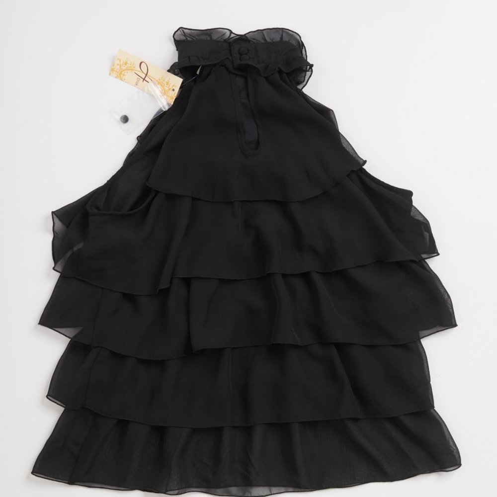 Adiva Black Sleevless top.